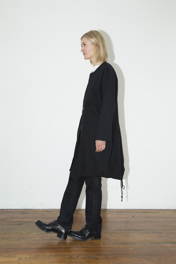 Assembly New York Black No Hood Parka Assembly New York Black No Hood Parka