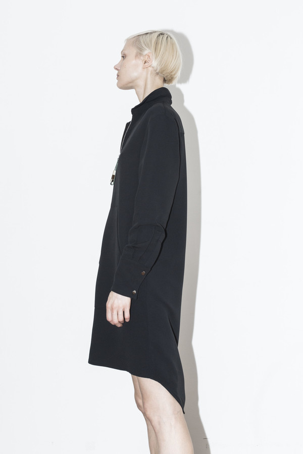 C.F. Goldman Black Pocket Dress C.F. Goldman Black Pocket Dress