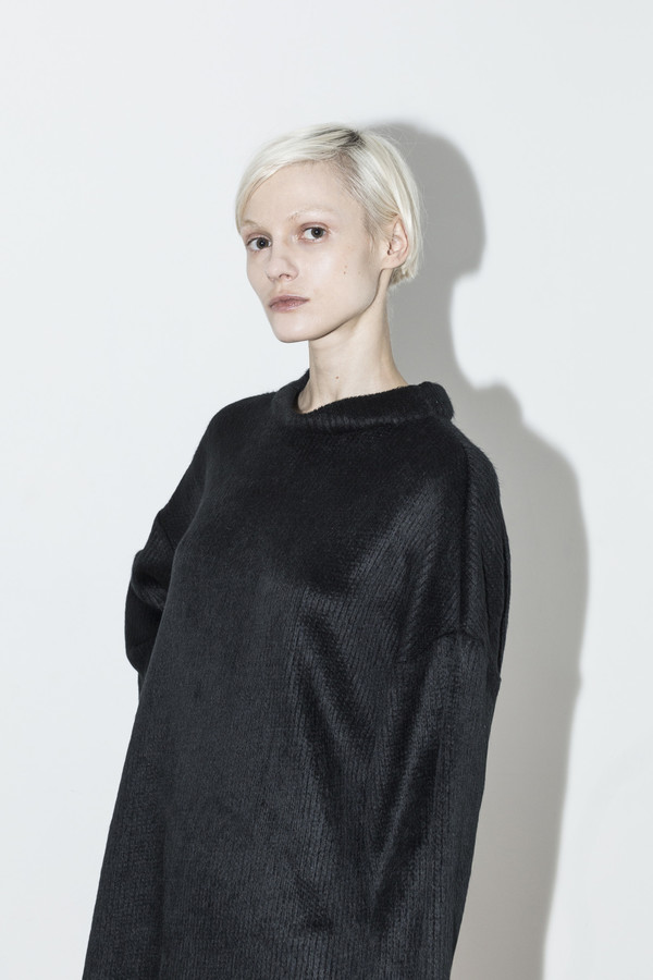 C.F. Goldman Black Sweater Dress C.F. Goldman Black Sweater Dress