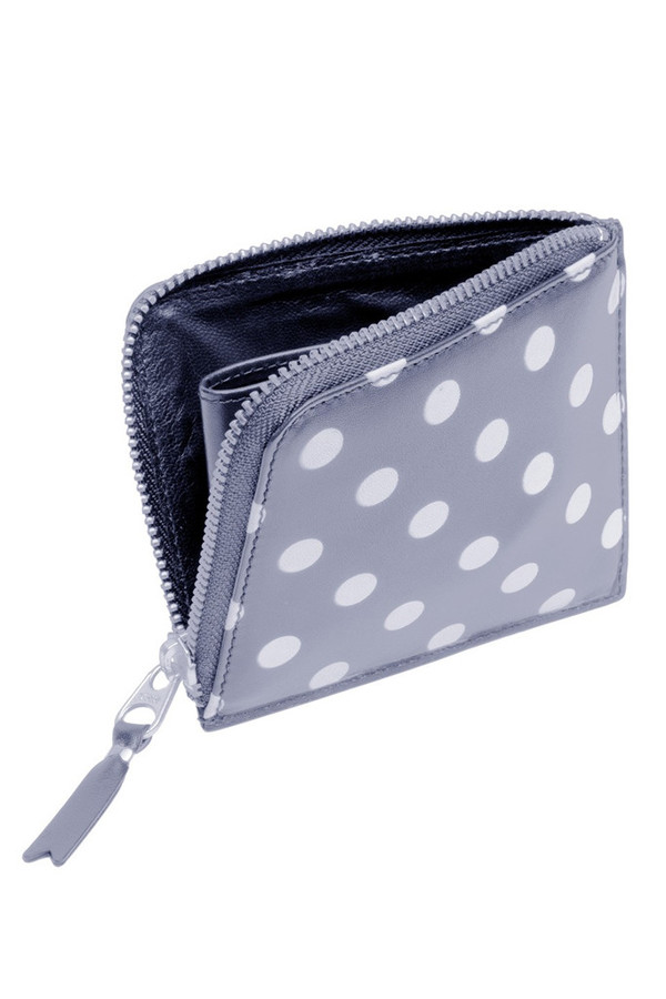 CDG Wallet Polka Dots Printed (Grey SA3100PD) CDG Wallet Polka Dots Printed (Grey SA3100PD)