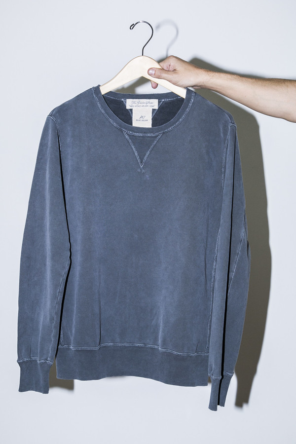 Unisex Remi Relief Charcoal Special Finished Fleece Crew Unisex Remi Relief Charcoal Special Finished Fleece Crew