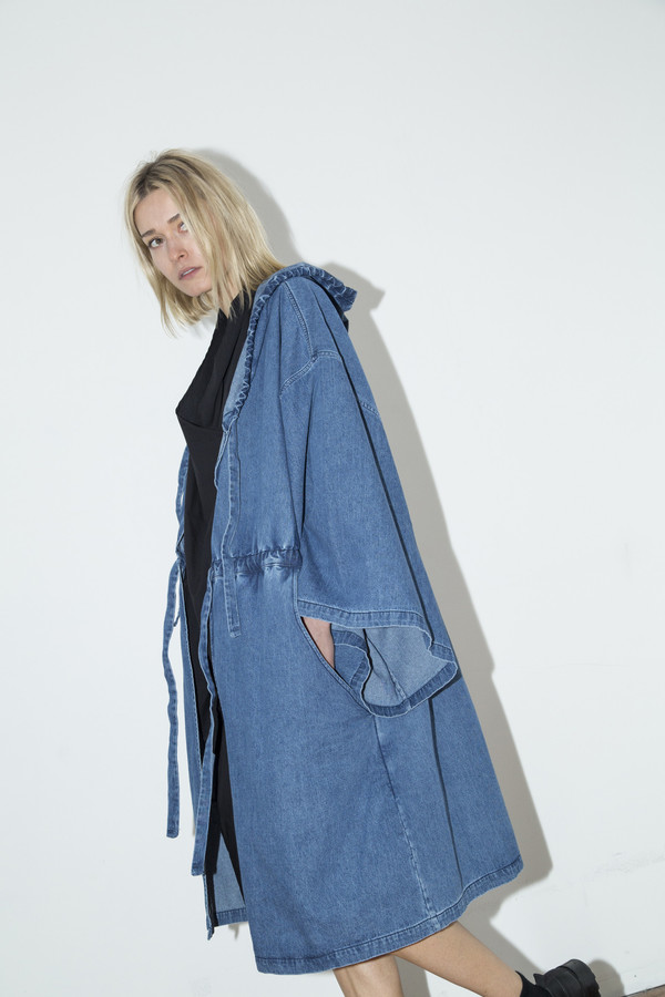 Denim Boxing Robe Denim Boxing Robe