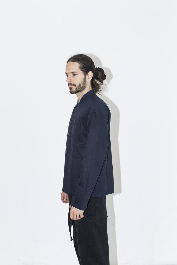 Men's Fanmail Navy Twill Shirt Jacket Men's Fanmail Navy Twill Shirt Jacket