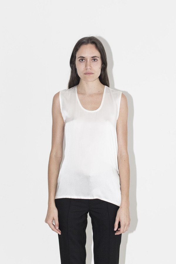 Kahle Ivory Muscle Tee Kahle Ivory Muscle Tee