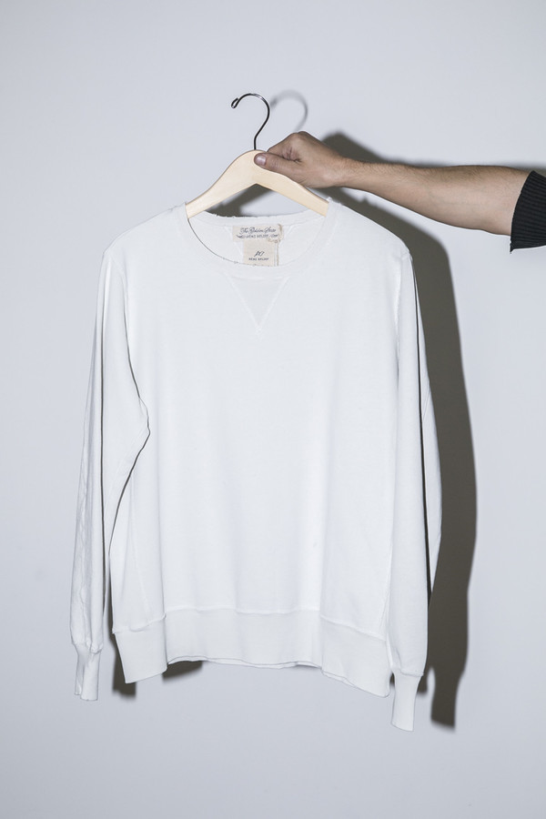 Men's Remi Relief Off White Special Finished Fleece Crew Men's Remi Relief Off White Special Finished Fleece Crew