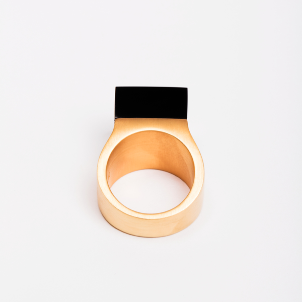 Ming Yu Wang Vector Ring Onyx Ming Yu Wang Vector Ring Onyx