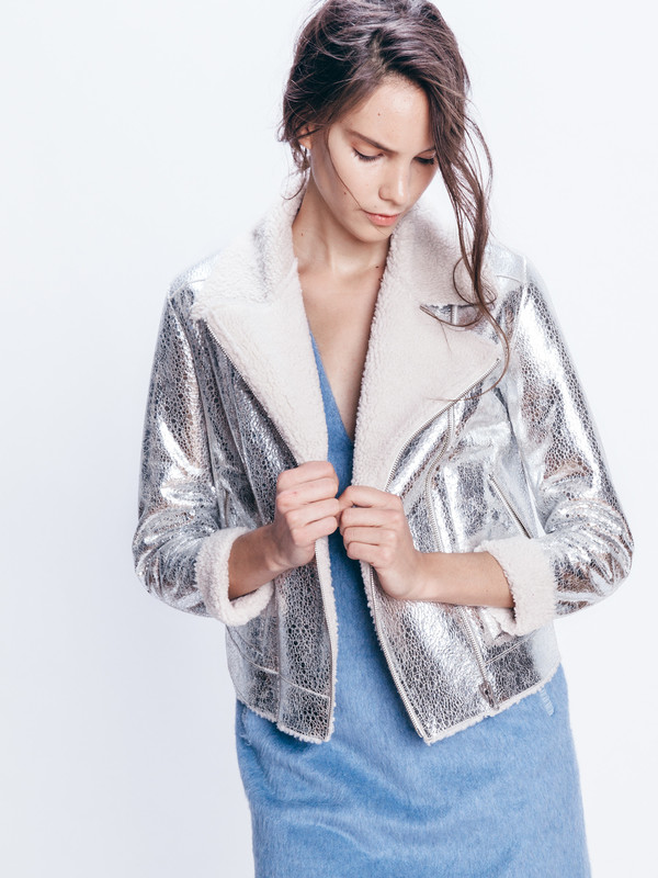 Loeffler Randall REVERSIBLE MOTO JACKET Loeffler Randall REVERSIBLE MOTO JACKET