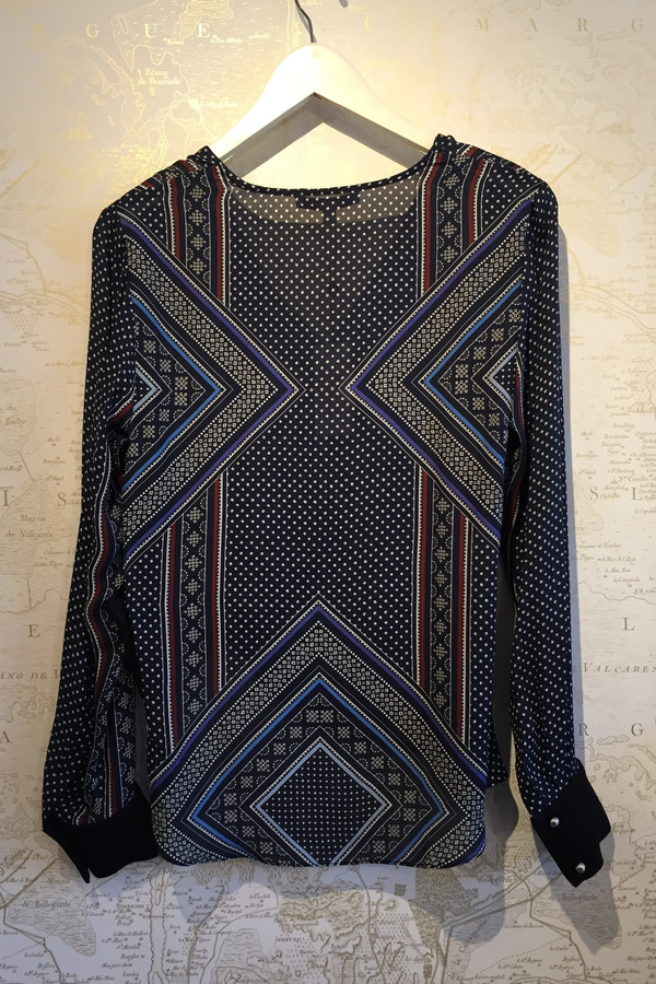 Derek Lam 10 Crosby Wrap Front Blouse Derek Lam 10 Crosby Wrap Front Blouse