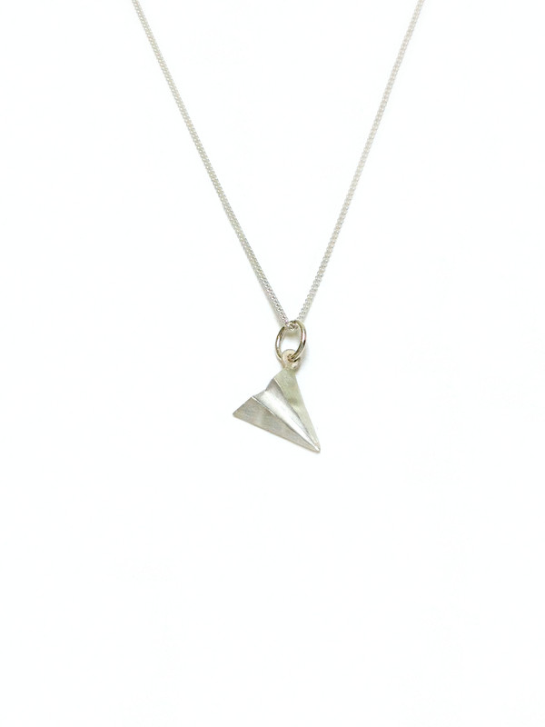 It's A Paper Airplane Necklace It's A Paper Airplane Necklace