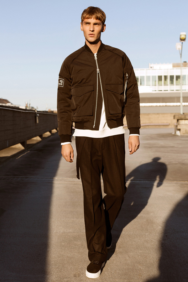 ANDERSSON BELL Unisex Fred Bomber Jacket- Black ANDERSSON BELL Unisex Fred Bomber Jacket- Black