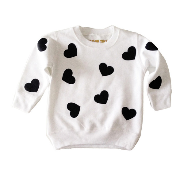 HUGO LOVES TIKI BLACK HEART SWEAT HUGO LOVES TIKI BLACK HEART SWEAT