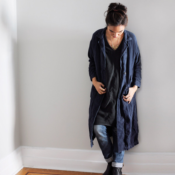 Esby INDIGO BARONNE DUSTER Esby INDIGO BARONNE DUSTER