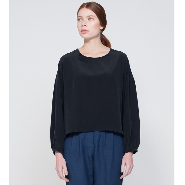 First Rite Washed Silk Blouse First Rite Washed Silk Blouse