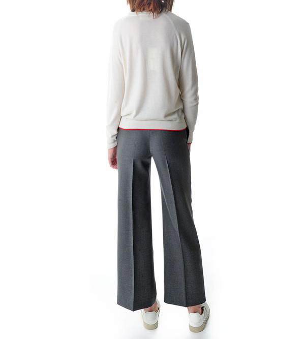 Ports 1961 Grey Wide Leg Trousers Ports 1961 Grey Wide Leg Trousers