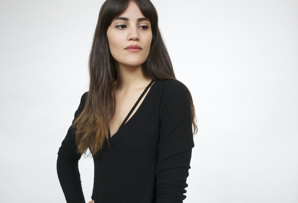 LNA Strappy Black Sweater LNA Strappy Black Sweater