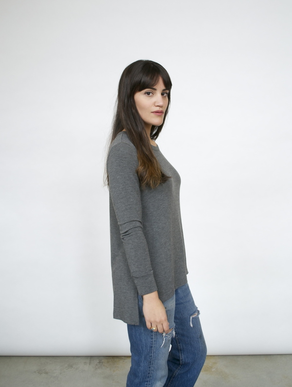 LNA Niia Ribbed L/S Shirt LNA Niia Ribbed L/S Shirt