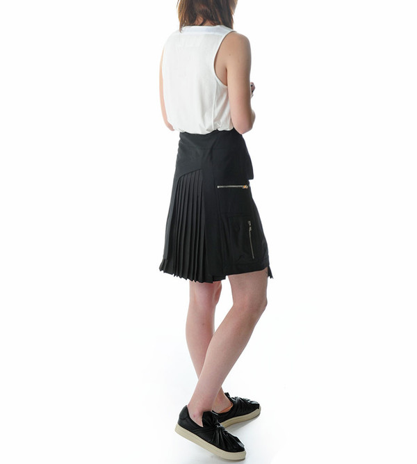 Tim Coppens Black Cargo Skirt Tim Coppens Black Cargo Skirt