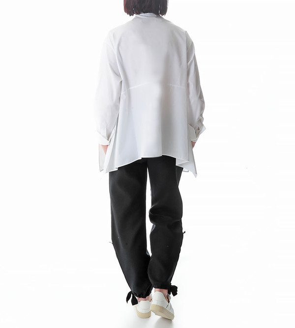 Ports 1961 White Blouse with Flap Detail Ports 1961 White Blouse with Flap Detail