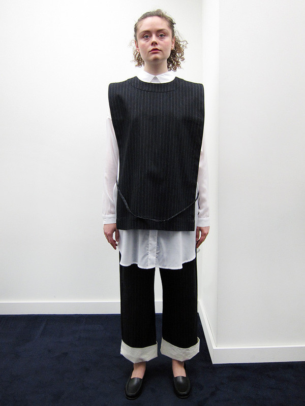 Rowena Sartin Apron Vest | Back Loop Rowena Sartin Apron Vest | Back Loop