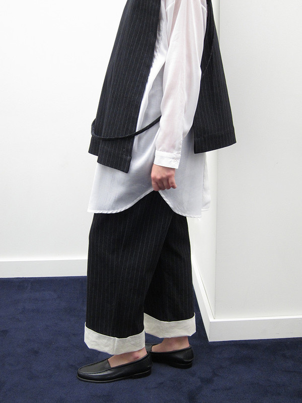 Rowena Sartin Apron Vest | Back Loop Rowena Sartin Apron Vest | Back Loop