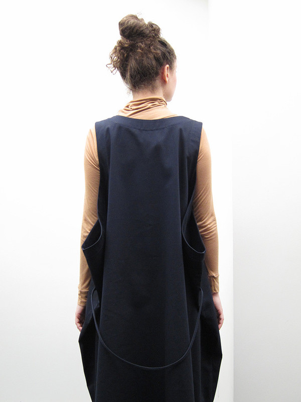 Rowena Sartin Box Vest Dress | Loop Tie Rowena Sartin Box Vest Dress | Loop Tie