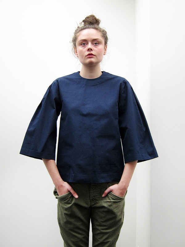 Cosmic Wonder Twill Blouse | Navy Cosmic Wonder Twill Blouse | Navy
