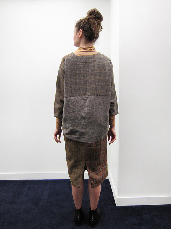 Kapital Tweed Patchwork Art Dress Kapital Tweed Patchwork Art Dress