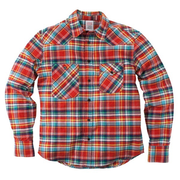 Men's Topo Flannel Plaid Work Shirt Men's Topo Flannel Plaid Work Shirt