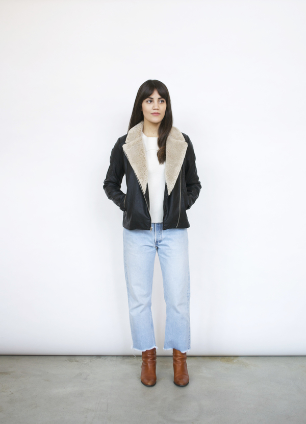 BB Dakota Vegan Leather Biker Jacket BB Dakota Vegan Leather Biker Jacket
