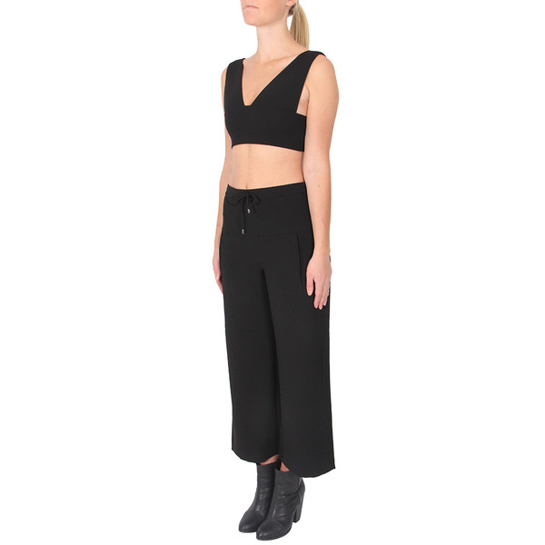 T by Alexander Wang Crepe Wide Leg Pant T by Alexander Wang Crepe Wide Leg Pant