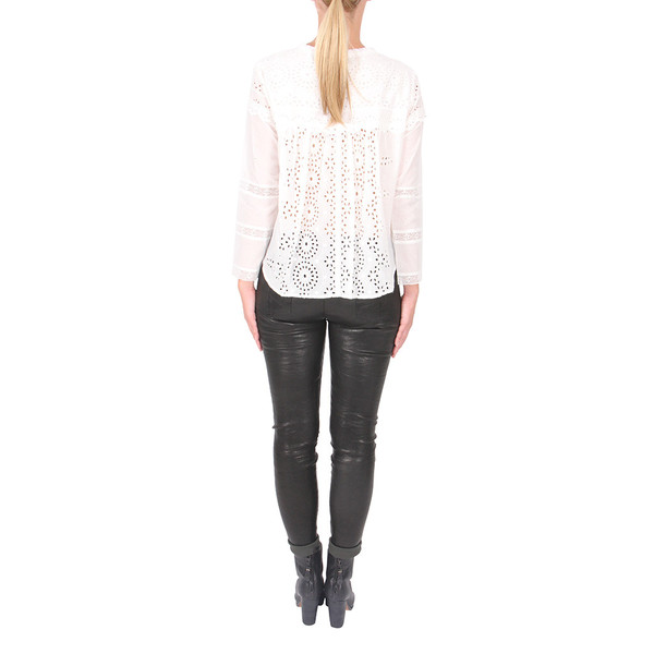 Sea Eyelet Long Sleeve Top Sea Eyelet Long Sleeve Top
