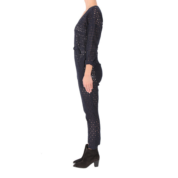 Rachel Comey Navy Lace Jumpsuit Rachel Comey Navy Lace Jumpsuit