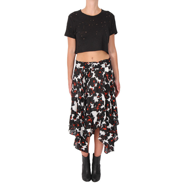 A.L.C. Nico Floral Silk Skirt A.L.C. Nico Floral Silk Skirt