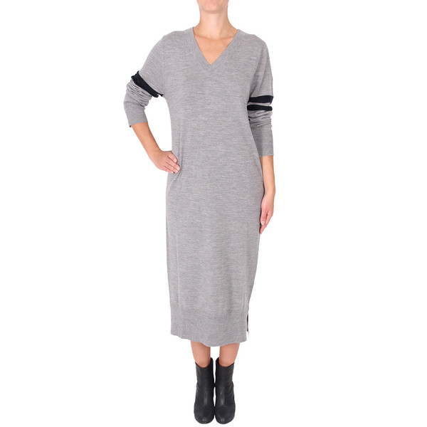 T By Alexander Wang Rugby Stripe Column Dress T By Alexander Wang Rugby Stripe Column Dress