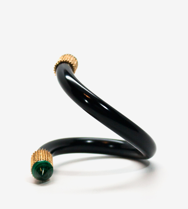 Luz Ortiz Hera Black Cuff Luz Ortiz Hera Black Cuff