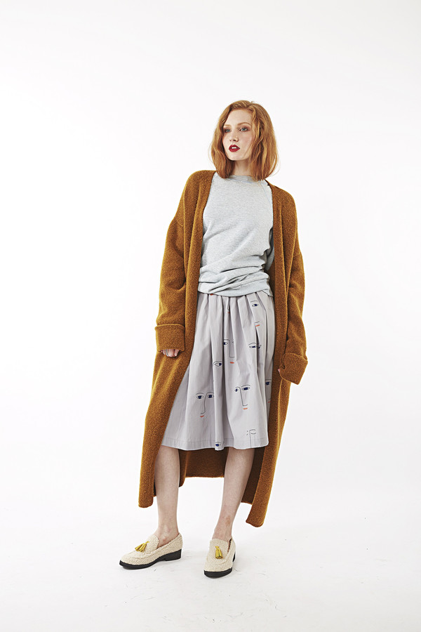 Nanushka Alvis Buclé Maxi Cardigan Nanushka Alvis Buclé Maxi Cardigan