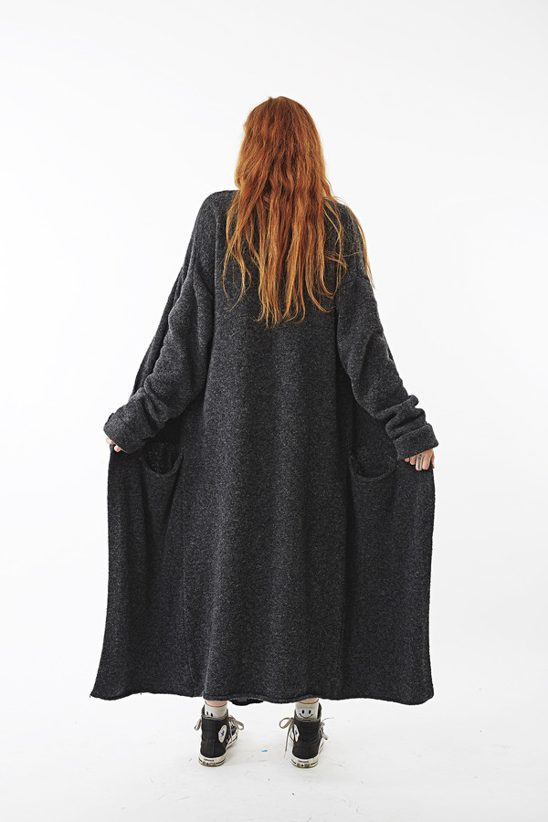 Nanushka Alvis Buclé Maxi Cardigan Nanushka Alvis Buclé Maxi Cardigan