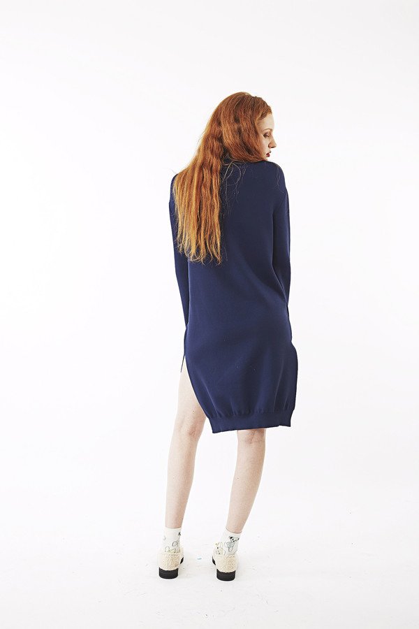 Nanushka Gisl High Neck Sweater Dress Nanushka Gisl High Neck Sweater Dress