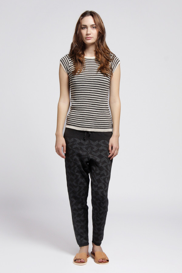 Striped Waffle Tee Striped Waffle Tee