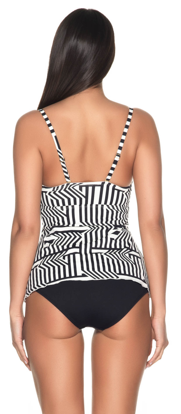 Estivo Black and White Tankini BOTTOMS Estivo Black and White Tankini BOTTOMS