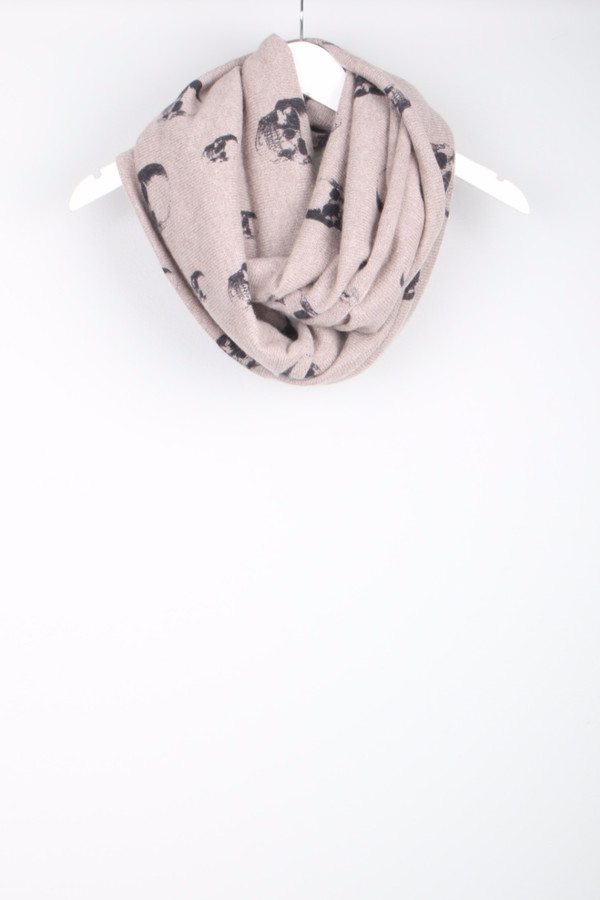 Skull Cashmere Infinity Scarf Skull Cashmere Infinity Scarf