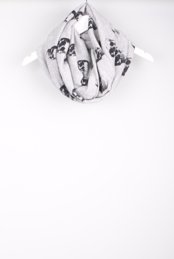 Skull Cashmere Infinity Scarf Skull Cashmere Infinity Scarf