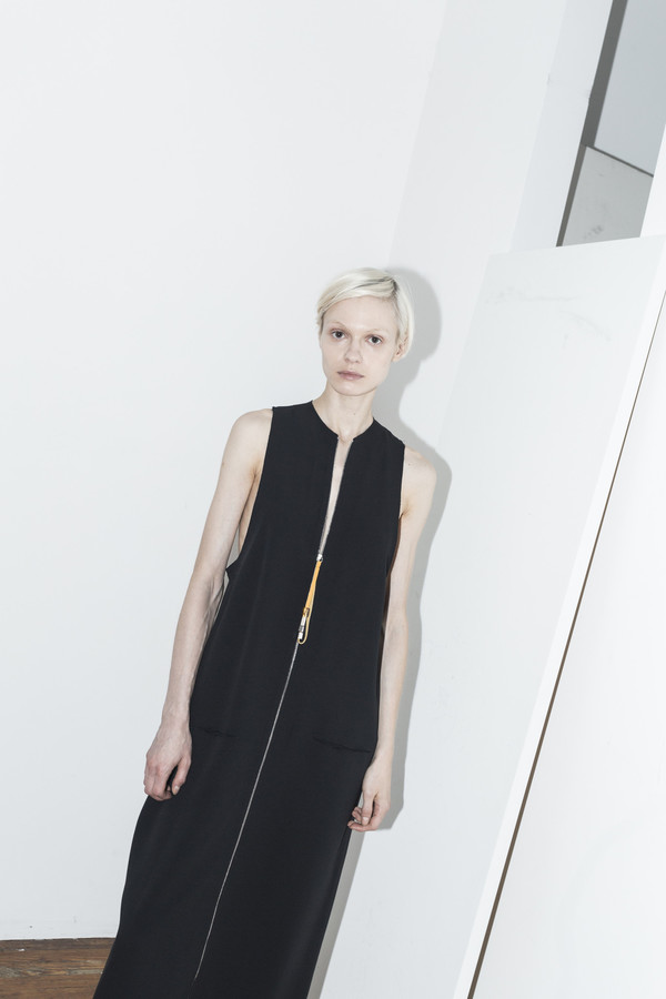 C.F. Goldman Black Zip Vest Dress C.F. Goldman Black Zip Vest Dress