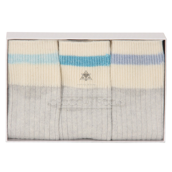 JOYSLEIGH TOBOGGAN SOCKS - BOX OF 3 JOYSLEIGH TOBOGGAN SOCKS - BOX OF 3
