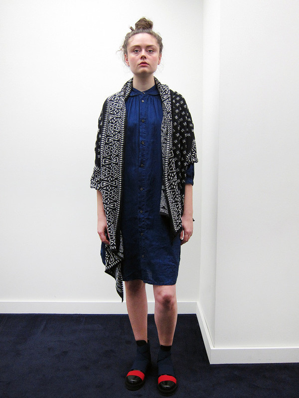 Kapital Compressed Wool Scarf | Dragonfly Kapital Compressed Wool Scarf | Dragonfly