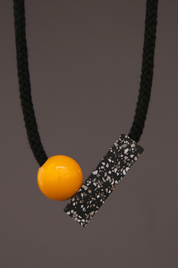 One We Made Earlier Ad Necklace Yellow One We Made Earlier Ad Necklace Yellow