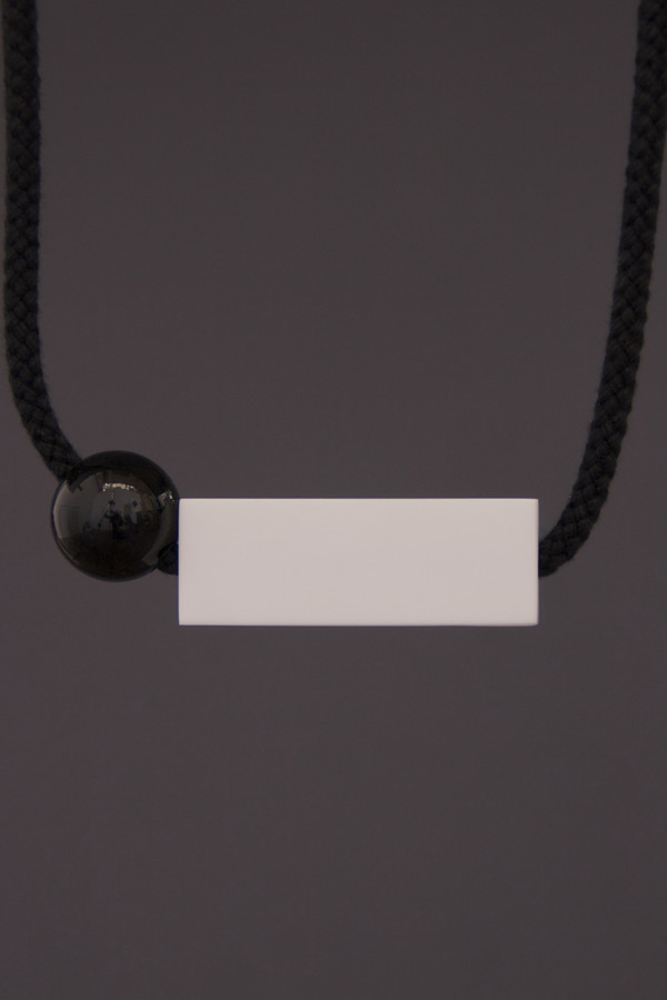 One We Made Earlier Isa Necklace Black One We Made Earlier Isa Necklace Black