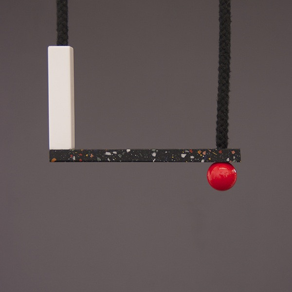 One We Made Earlier Sol Necklace Red One We Made Earlier Sol Necklace Red