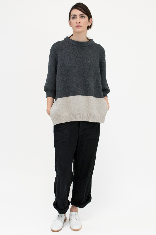 Micaela Greg Blocked Pullover Micaela Greg Blocked Pullover
