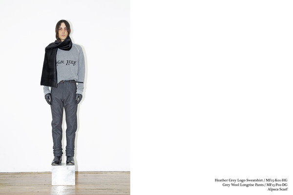 Men's Assembly Grey NY Logo Sweatshirt Men's Assembly Grey NY Logo Sweatshirt